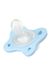 Chicco Rubber Dual Soft siliconen fopspeen 2-6 maanden, tweekleurig, set met dubbele zachtheid, ondersteunt de ademhaling en bevordert de juiste ontwikkeling van de mond, 2 stuks, jongens