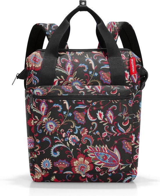 reisenthel Allrounder R Schouder/ Rugtas - 12L - Paisley Zwart