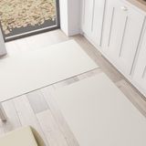 PETTI Artigiani Italiani - Keukentapijt, keukenloper, wasbaar, antislip, keukenloper, effen, 52 x 480 cm, zand, 100% Made in Italy