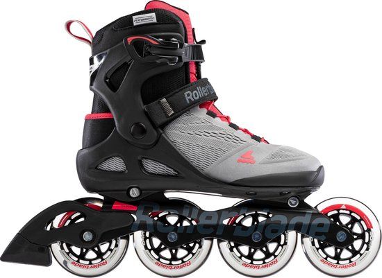 Rollerblade Macroblade 90 Inline Skates - Women's - Size 38 - Grey/Black/Pink