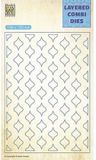 Nellie Snellen Layered Combi Dies Square Drops (layer B)