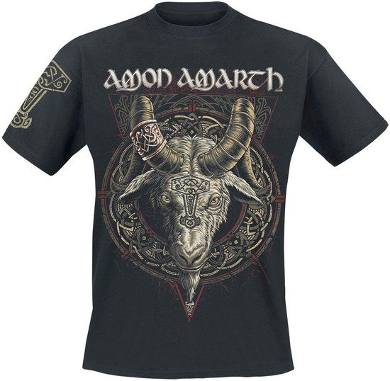 Amon Amarth Heidrun Heren T-shirt - zwart - S