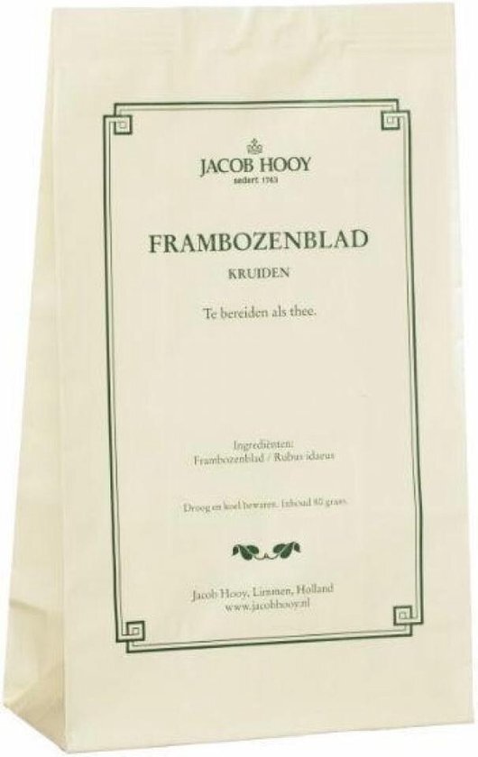 Jacob Hooy Frambozenblad Kruiden 80gr