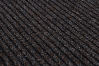 Dywany Łuszczów GIN Antislip Deurmat Bruin - Rubber met Strepen - 80x130 cm