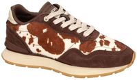 Hoff - Dames - Bruine Nubuck Sneakers - Maat 40 - Lage Sneakers