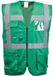 Portwest Iona Executive Veiligheidsvest Groen Polyester Unisex Mouwloos Rits