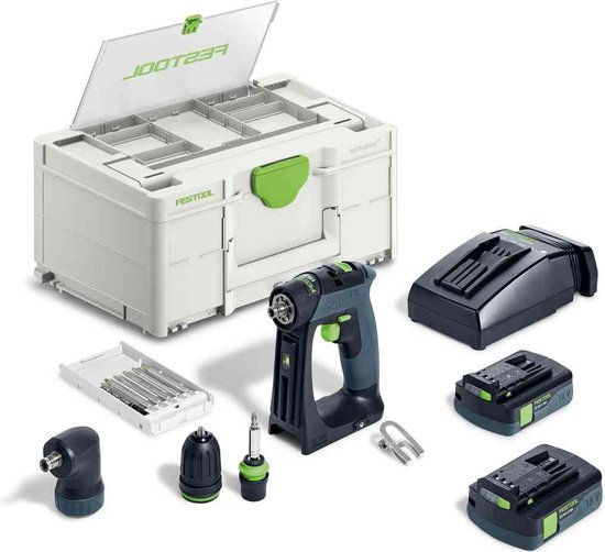 Festool CXS 18 C 3,0-Set Accu Schroefboormachine 18V 3.0Ah in Systainer - 576884