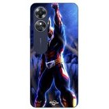 Maniacase Etui Oppo A17 All might, one for All, my hero academia anime