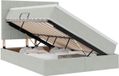 vidaXL Bed with Storage and Mattress Light Grey 140 x 200 cm Velvet