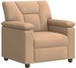 vidaXL - Canapé - Cappuccino - 91 x 85 x 93 cm - Similicuir