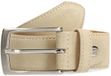 Manfield Heren Beige Suède Riem Maat 105