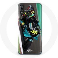 Maniacase Hoesje voor Huawei P20 Lite Valentino Rossi MotoGP coureur 46