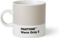 Pantone Tasse à expresso 120 ml Céramique Gris/blanc