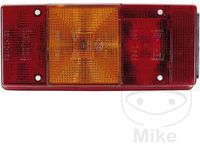 HELLA 2SE 007 547-011 Achterlicht - Gloeilamp - 12V - Opbouw - Lenskleur: Rood - Stekker: Platte stekker - links - Aantal: 1