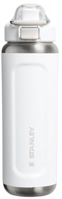 Stanley Wellspring Bottle 0.7L - 12 Heures Froid - 40 Heures Glacé - Sans BPA - Bouteille Acier Inoxydable Recyclé - Étanche - Lavable Au Lave-Vaisselle - Frost