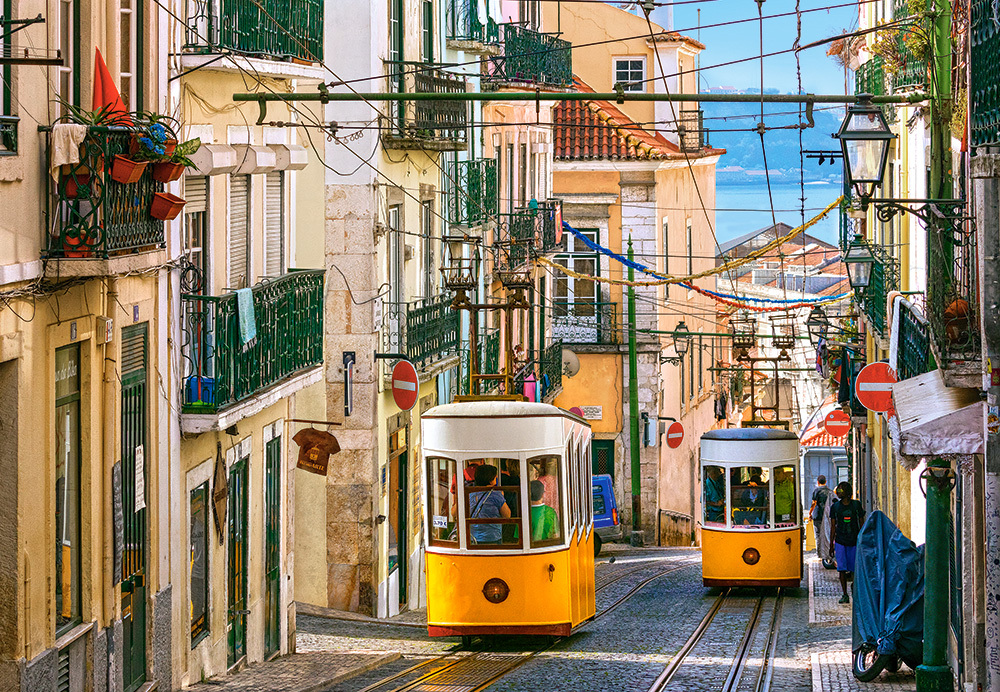 Castorland Lisbon Trams, Portugal - 1000 stukjes