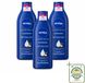 Nivea Lait pour le corps - 400 ml - Peau sèche à très sèche - 3 pièces