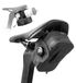 Sacoche de vélo - Étanche - 0,8 litre - Noir