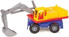 Lena PROFI Graafmachine, 27 cm, stevige schep, zandgraafmachine, speelgoedvoertuig voor kinderen vanaf 2 jaar, geschikt voor binnen en buiten, meerkleurig