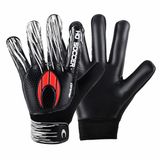 HO Soccer Game Black Keepershandschoenen, uniseks, kinderen, zwart/rood