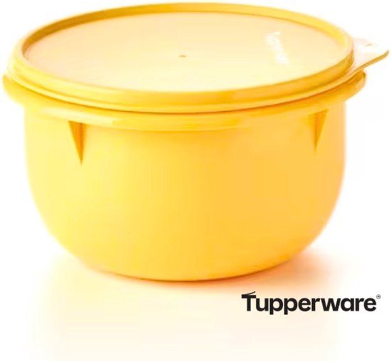Tupperware Essentials Seal & Store Vershoud Kom - 1.9 L - Geel