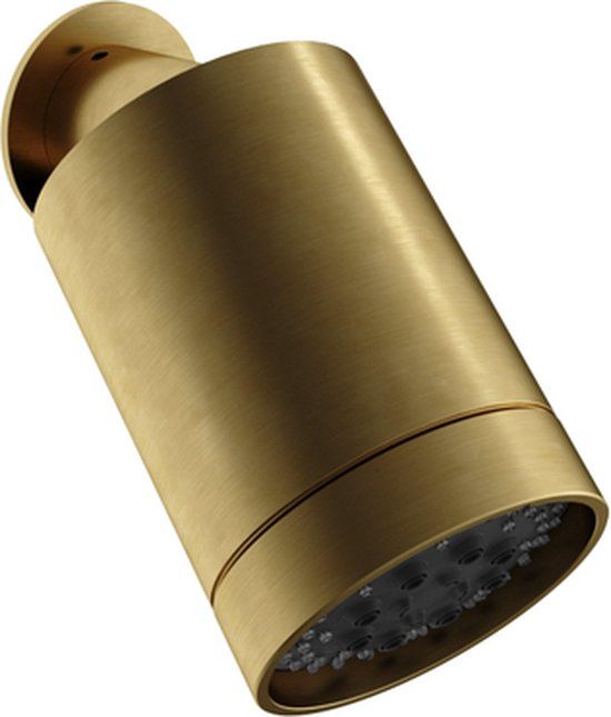 Hotbath Archie Beam Hoofddouche - 3 standen - muurbevestiging - geborsteld messing PVD AR470BBP