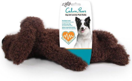 ALL AFP Calm Paws - Dog Anti Anxiety Plush Buddy - Multi