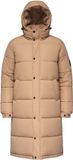 OMBRE Jas - Lange Mouw - Drukknopen - Effen Beige M