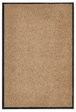 Andiamo Premium Wash & Clean Deurmat - Duurzame Vuilvangmat Voor Huisingang - Binnen of Overdekte Buitenruimte - Absorberende Mat 40 x 60 cm Beige