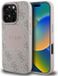 Guess 4G Circle Classic Logo - Hoesje voor iPhone 16 Pro - Rose - MagSafe Compatibel