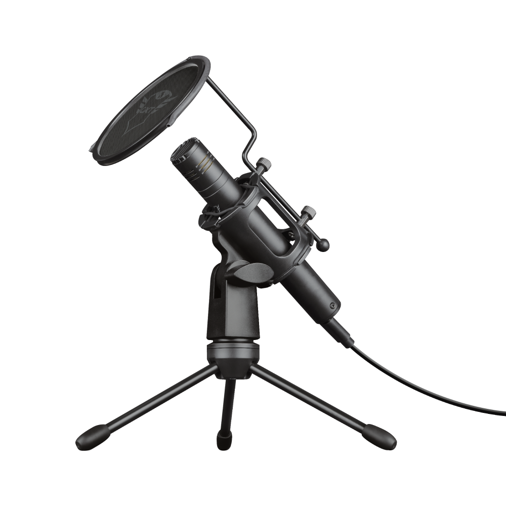 Trust GXT 241 Velica USB Microfoon Zwart
