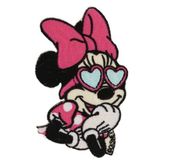 HKM 10231816 patches, stof, roze, 91 mm