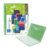 Mappen Plus Office Mappe Plus ESP.Rubber 40F groen