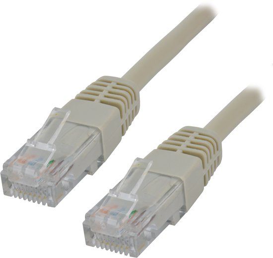 Mcl MCL 3m Cat5e U/UTP netwerkkabel U/UTP (UTP) Grijs