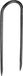 VEVOR 10-inch, 12 stuks, verstevigde, U-vormige, gegalvaniseerde grondankers