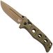 Benchmade Adamas 275FE-04, Flat Earth Cerakote CPM MagnaCut, OD Green G10 zakmes, Shane Sibert design