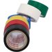cartrend Isolatietape voor elektriciens, gekleurde pvc-tape, waterdicht, 6 stuks, 3,3 m x 19 mm