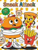 Snack Attack: Funny Food Coloring Book for Kids