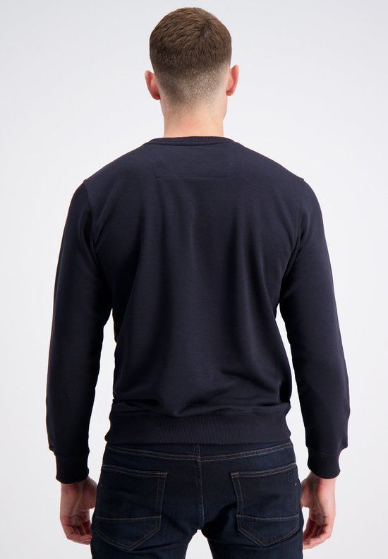 Gabbiano Heren Sweater 15094 301 Navy Katoen L