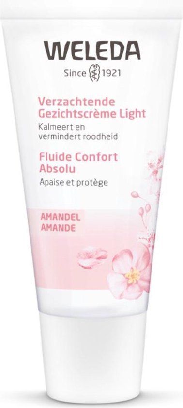 WELEDA Amandel Verzachtende Gezichtscrème Light - 30ml