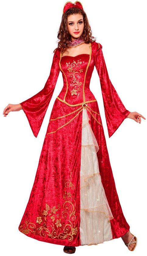 Widmann Renaissance Prinses Radabella Vrouw XL Carnaval kostuum