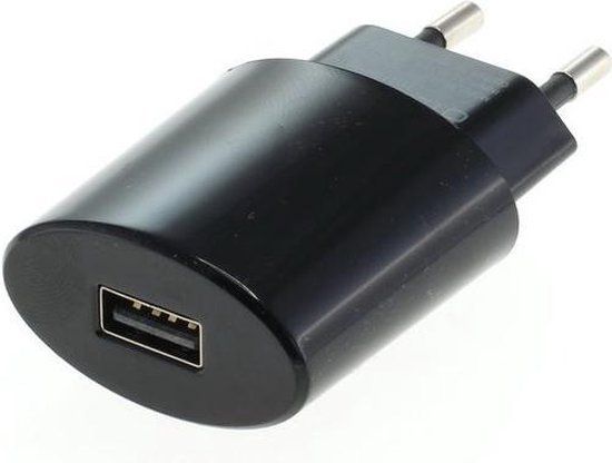 Compacte Reislader voor Samsung - 2,4A - zwart