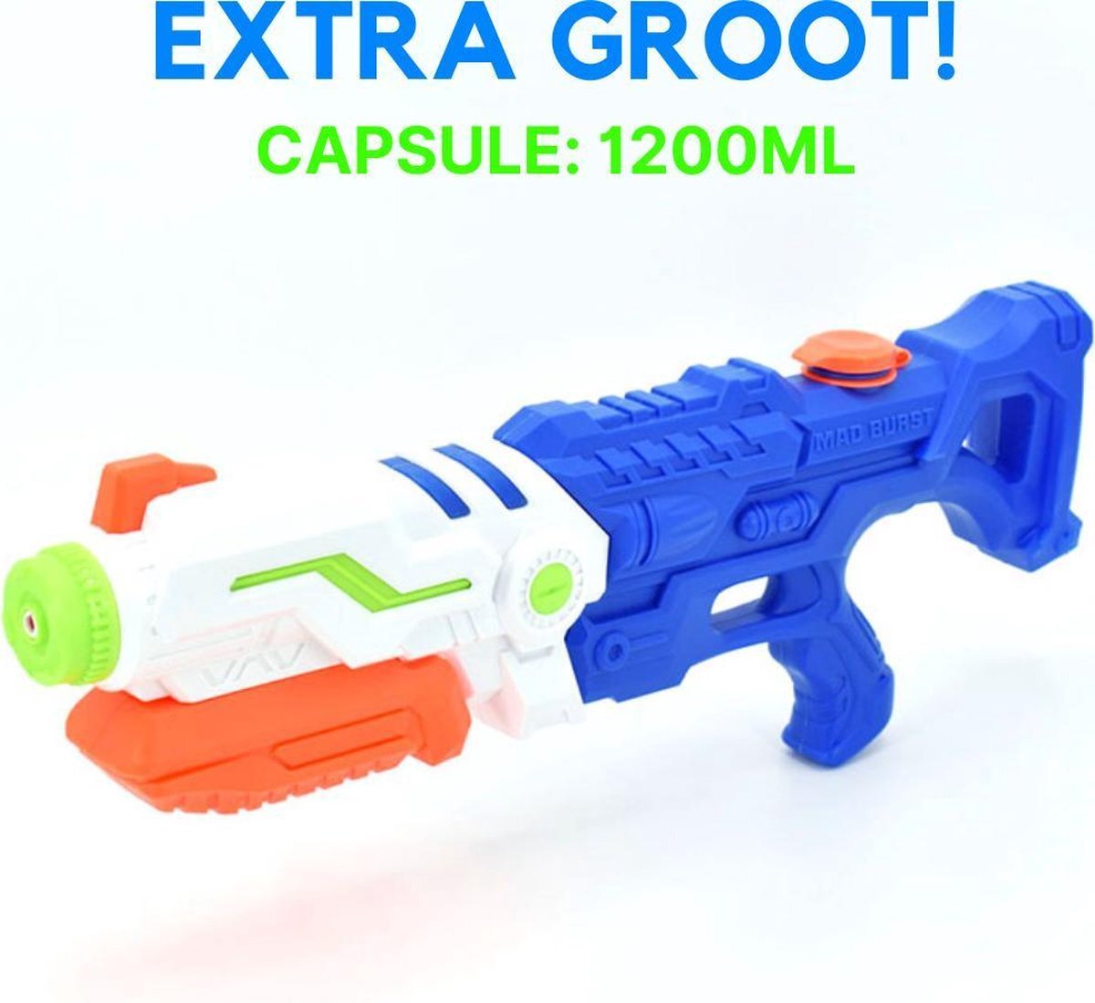 CRYTIVE XL Waterpistool - Waterpistool - Super Soaker Water Pistool - Waterpistool 1200ML