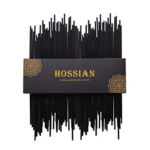 HOSSIAN Set van 100 Reed Diffuser Sticks - 10" Black