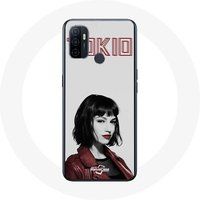 Maniacase Hoesje voor Oppo A53 La casa de papel Tokyo Fanart