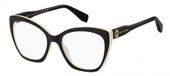 Marc Jacobs Marc 857 80S Cat Eye Vrouwen Zwart Acetaat