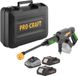 Procraft CW20bb accu-hogedrukreiniger 20 V 30 bar 180 l/u borstelloos + 2x accu 2,0 Ah + oplader + koffer