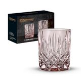Nachtmann Whiskyglazen, 2-delige set, 295 ml, Rosé, Noblesse, 104240, Tumbler van kristalglas, whiskyglazen vaatwasmachinebestendig