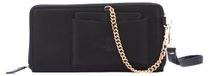 Enrico Coveri Portefeuille femme cuir écologique noir Black B UNICA 20x10x2 cm