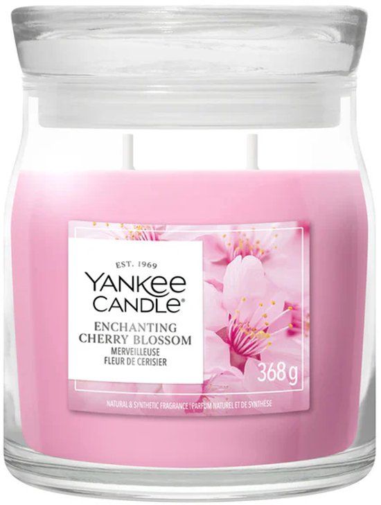 Yankee Candle Enchanting Cherry Blossoms Medium Jar Geurkaars